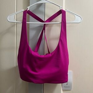 Athleta Women's Swim Top in Vibrant Pink